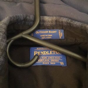 Pendleton shirt size medium